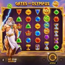 0xBet - Gates of Olympus Slot Game - Pragmatic Play